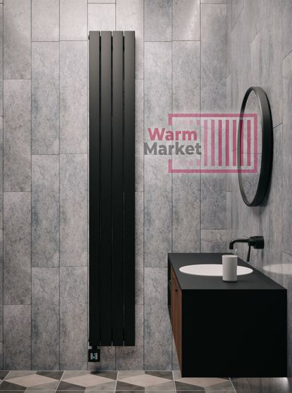 Axxinot Adero 30х60 VE - вертикальный электрический радиатор высотой 1000 мм, 7 секций
