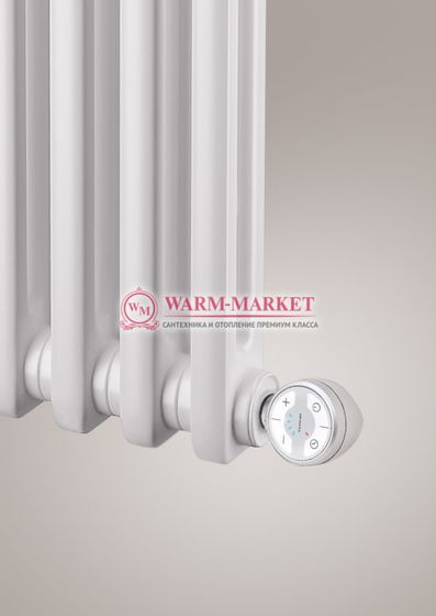Delta Electric 1800, 8 секций, 3 трубный - электрический вертикальный трубчатый радиатор