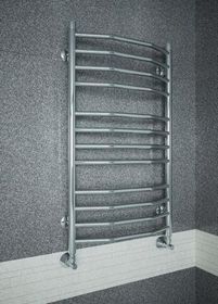 Victoria E - электрический полотенцесушитель c перекладинами в форме трапеции.