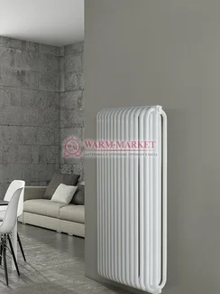 Вертикальный трубчатый радиатор KZTO RS‌-3 высотой 1540 мм