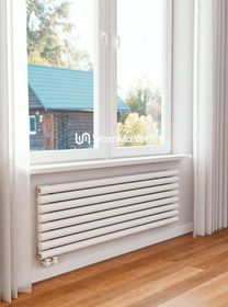 Bareng Monte Z 1750 - горизонтальный трубчатый радиатор шириной 1750 мм, нижнее левое подключение