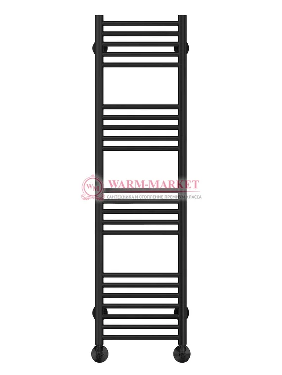 Аврора П22-1 - электрический полотенцесушитель, черный