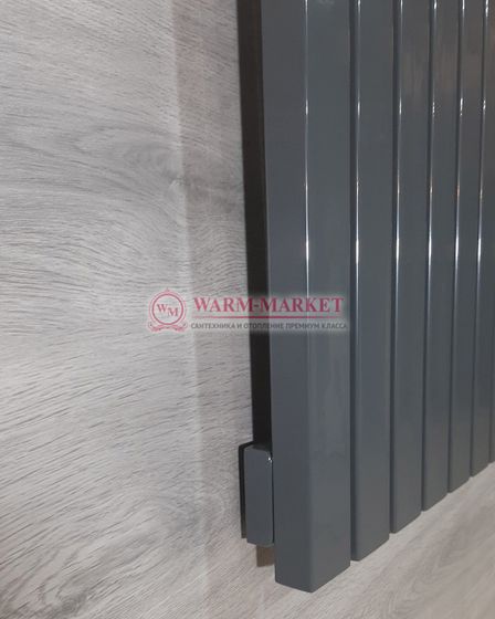 Steel V 50х30 3000 - вертикальный трубчатый дизайн-радиатор, 14 секций