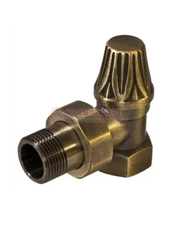 Вентиль нижний угловой Retrostyle 3/4"