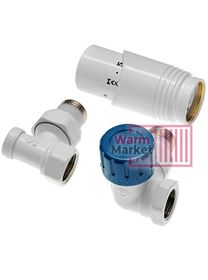 Трёхосевой ЛЕВЫЙ набор Axxinot Белый с головкой Delta RAL 9016 Белый