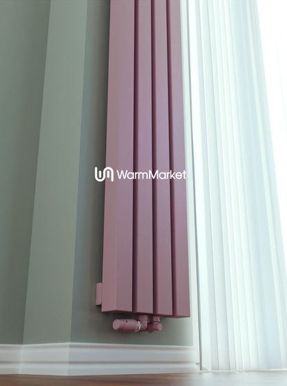 Bareng Livian V 1000 - вертикальный трубчатый радиатор высотой 1000 мм, нижнее центральное подключение