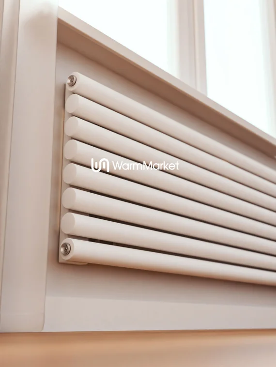 Bareng Monte Z 1250 - горизонтальный трубчатый радиатор шириной 1250 мм, нижнее правое подключение