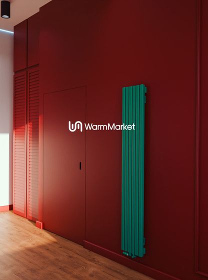 Bareng Tipe V 2250 - вертикальный трубчатый радиатор высотой 2250 мм, нижнее центральное подключение