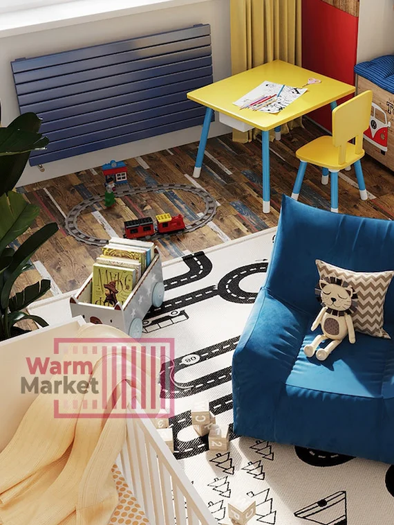 Piatto 30х60 Z - горизонтальный трубчатый радиатор шириной 1250 мм, 2 секции