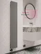 Axxinot Fortalla 40х40 VE - вертикальный электрический радиатор высотой 1750 мм, 8 секций