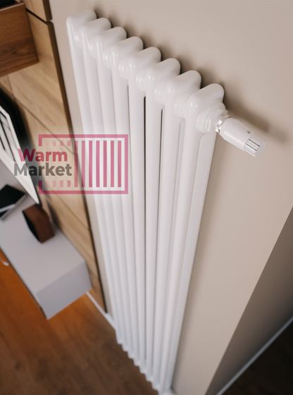 Axxinot Sentir 2110 - стальной трубчатый радиатор, нижнее подключение с термостатикой N69 твв