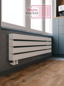 Axxinot Verde 60х60 Z - горизонтальный водяной радиатор шириной 1750 мм, 5 секций