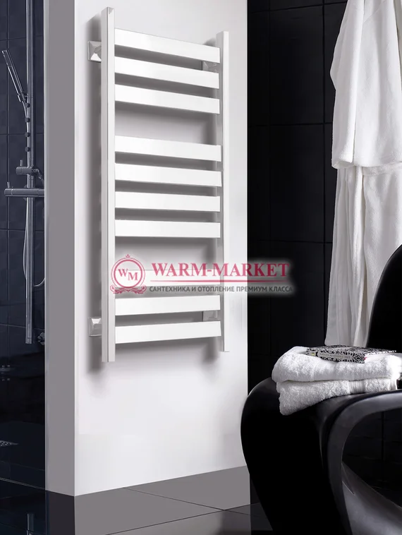 Quadro V 50-полотенцесушитель из квадратного и прямоугольного профиля