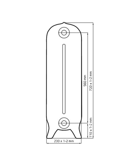 Barton - чугунный дизайн радиатор