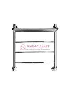 Galant 2 (дуга) - водяной полотенцесушитель с полкой из нержавеющей стали