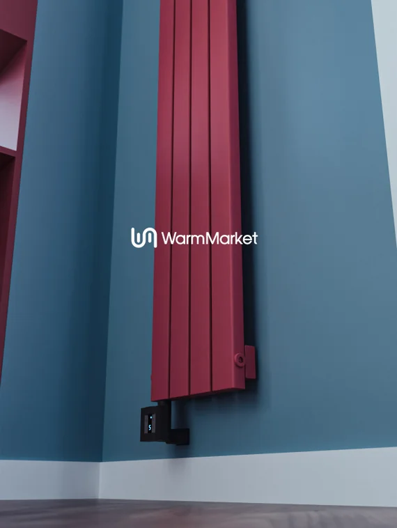 Bareng Temper VE 1500 - вертикальный электрический трубчатый радиатор высотой 1500 мм