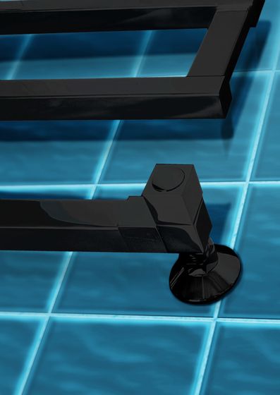 Optima - дизайн полотенцесушитель с боковым подключением