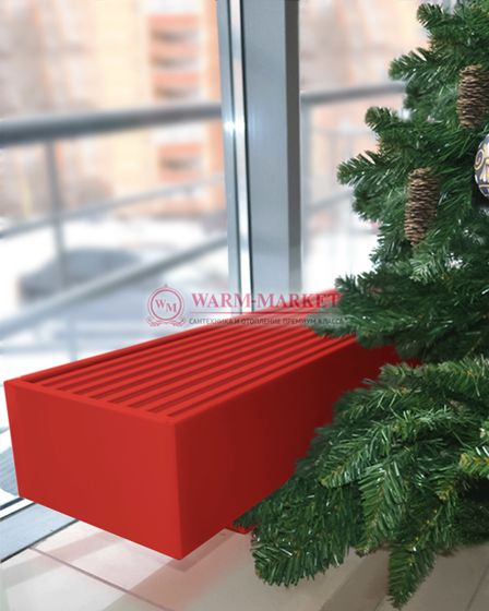 Напольный конвектор KZTO Radiator Элегант мини 80х130  ral 3020