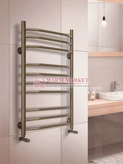 Warmer N Victoria 500х800-10 перекладин полотенцесушитель  c нижним подключением античная бронза