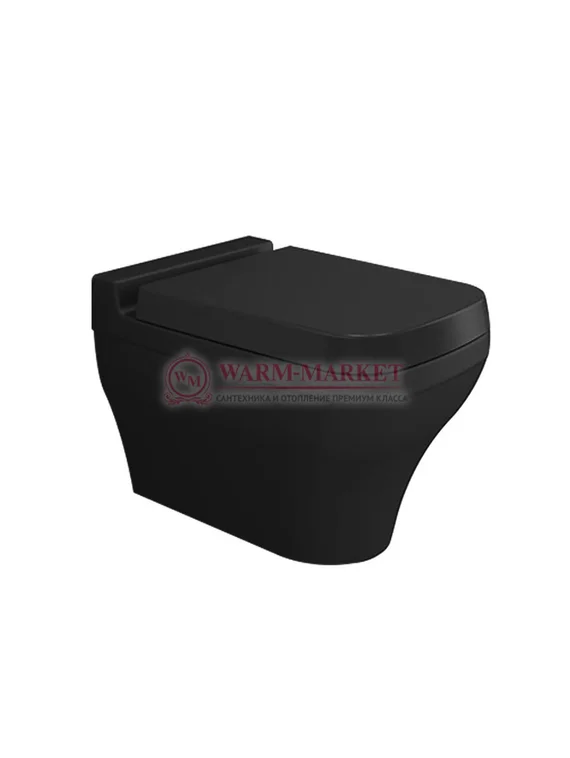 Унитаз подвесной Bocchi Scala Arch черный матовый