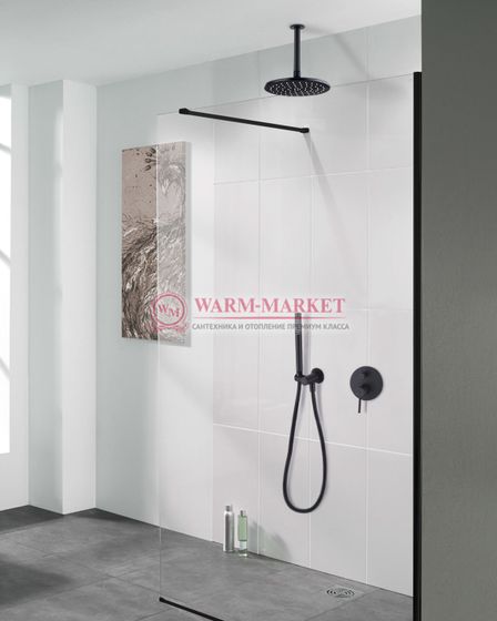 Душевой комплект Warmer Black Line 400101-10D
