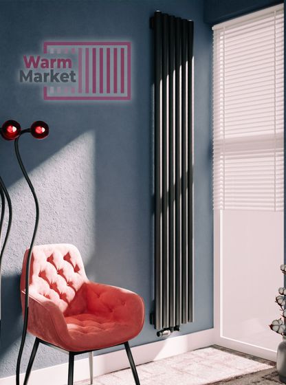 Axxinot Mono 42 V - вертикальный радиатор высотой 600 мм, 5 секций