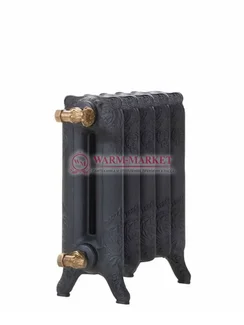 Guratec Merkur 470/05 AntikSchwarz - чугунный дизайн радиатор
