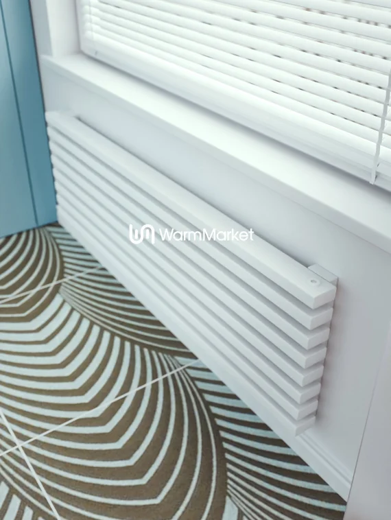 Bareng Select Z 2250 - горизонтальный трубчатый радиатор шириной 2250 мм, нижнее левое подключение