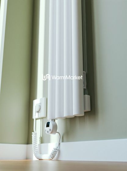 Bareng Monte VE 1250 - вертикальный электрический трубчатый радиатор высотой 1250 мм