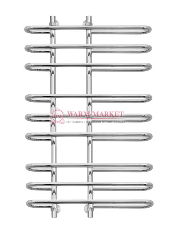 Gratsia-4 - водяной дизайн-полотенцесушитель из нержавеющей стали