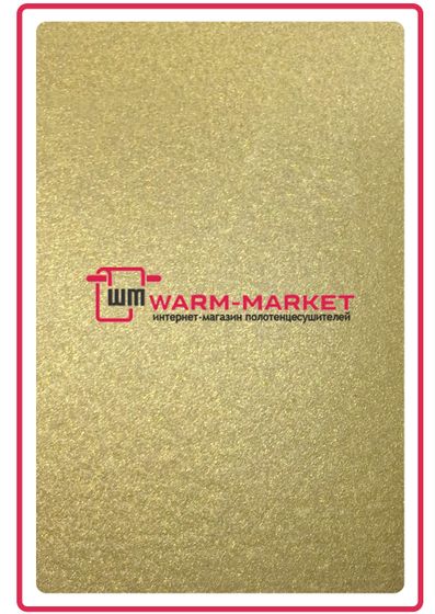 Varmo Bronze  - бронзовый  полотенцесушитель с перекладинами внахлест.