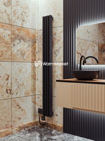 Bareng Select VE 1250 - вертикальный электрический трубчатый радиатор высотой 1250 мм