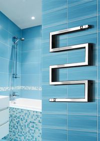 Ultra - дизайн полотенцесушитель с боковым подключением оригинальной формы