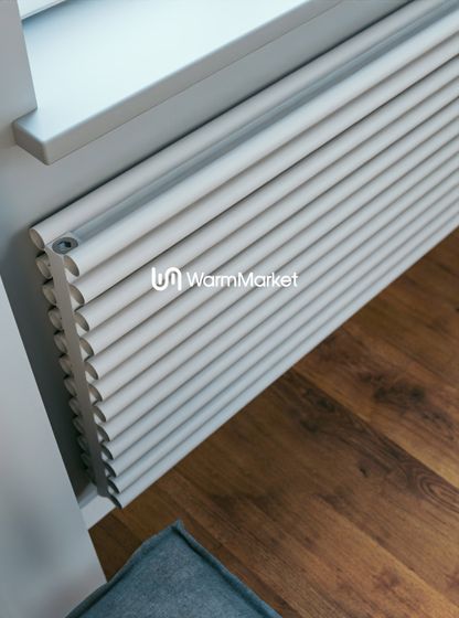 Axxinot Wemar Z 2100 - горизонтальный алюминиевый радиатор шириной 2130 мм