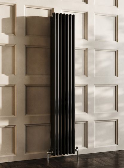 Трубчатый радиатор Solira 4180  N69 твв нижнее подключение с термостатикой