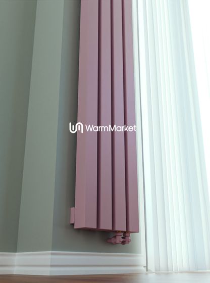 Bareng Livian V 1250 - вертикальный трубчатый радиатор высотой 1250 мм, нижнее правое подключение