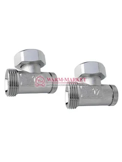 Комплект кранов  Herz раздельный угловой