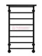 Контур П8-3 - электрический полотенцесушитель с полкой, черный