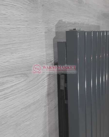 Steel V 50х30 2500 - вертикальный трубчатый дизайн-радиатор, 8 секций