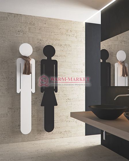 Вертикальный дизайн радиатор Antrax IT Oreste and Emma