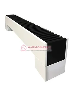 Конвектор напольный KN высотой 350 мм