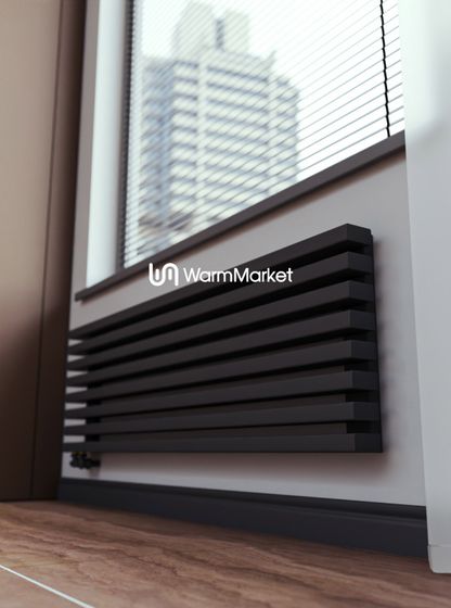 Bareng Select Z 2000 - горизонтальный трубчатый радиатор шириной 2000 мм, нижнее левое подключение