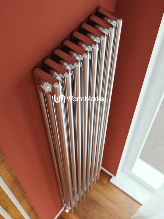 Axxinot Sentir Chrome 3180 - вертикальный трубчатый радиатор, нижнее подключение N69