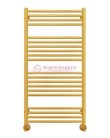 Аврора П20-3 - водяной полотенцесушитель, нижнее подключение, цвет золото