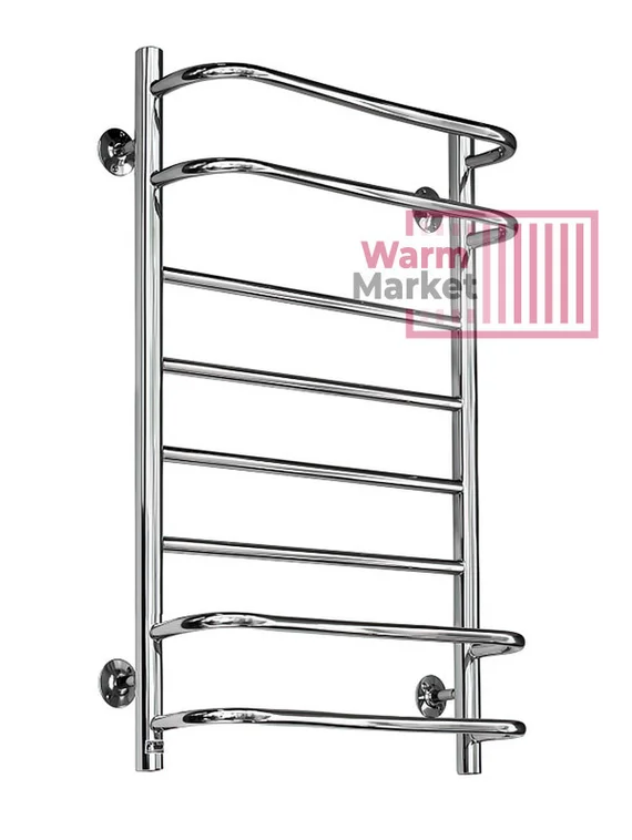 Водяной полотенцесушитель из нержавеющей стали  Дуэт