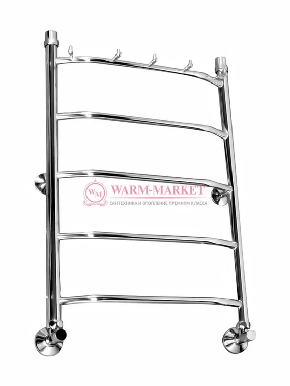 Водяной полотенцесушитель Secado Агата 1 К из нержавеющей стали