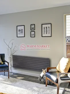 StrongHot H 30х60 - горизонтальный стальной трубчатый радиатор шириной 500 мм, 6 секций