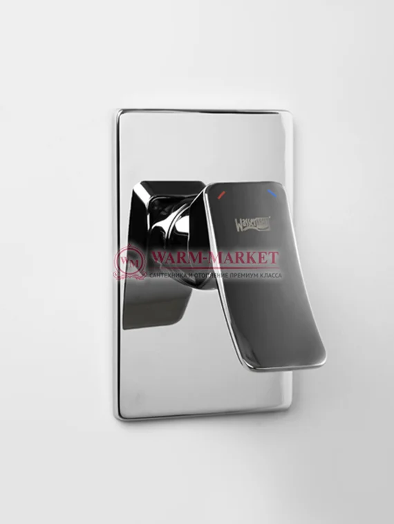 Встраиваемый комплект для душа с верхней душевой насадкой черный А12669-Bl