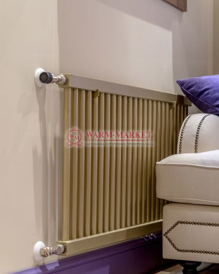 Вертикальный трубчатый радиатор KZTO RS‌-1 высотой 2040 мм