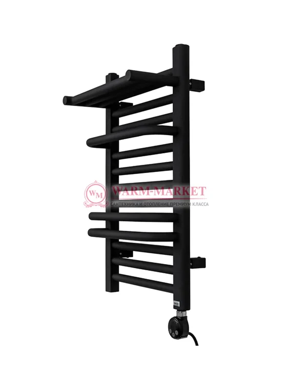 Полотенцесушитель электрический Solent Roure SR-019 400х650 П14 черный